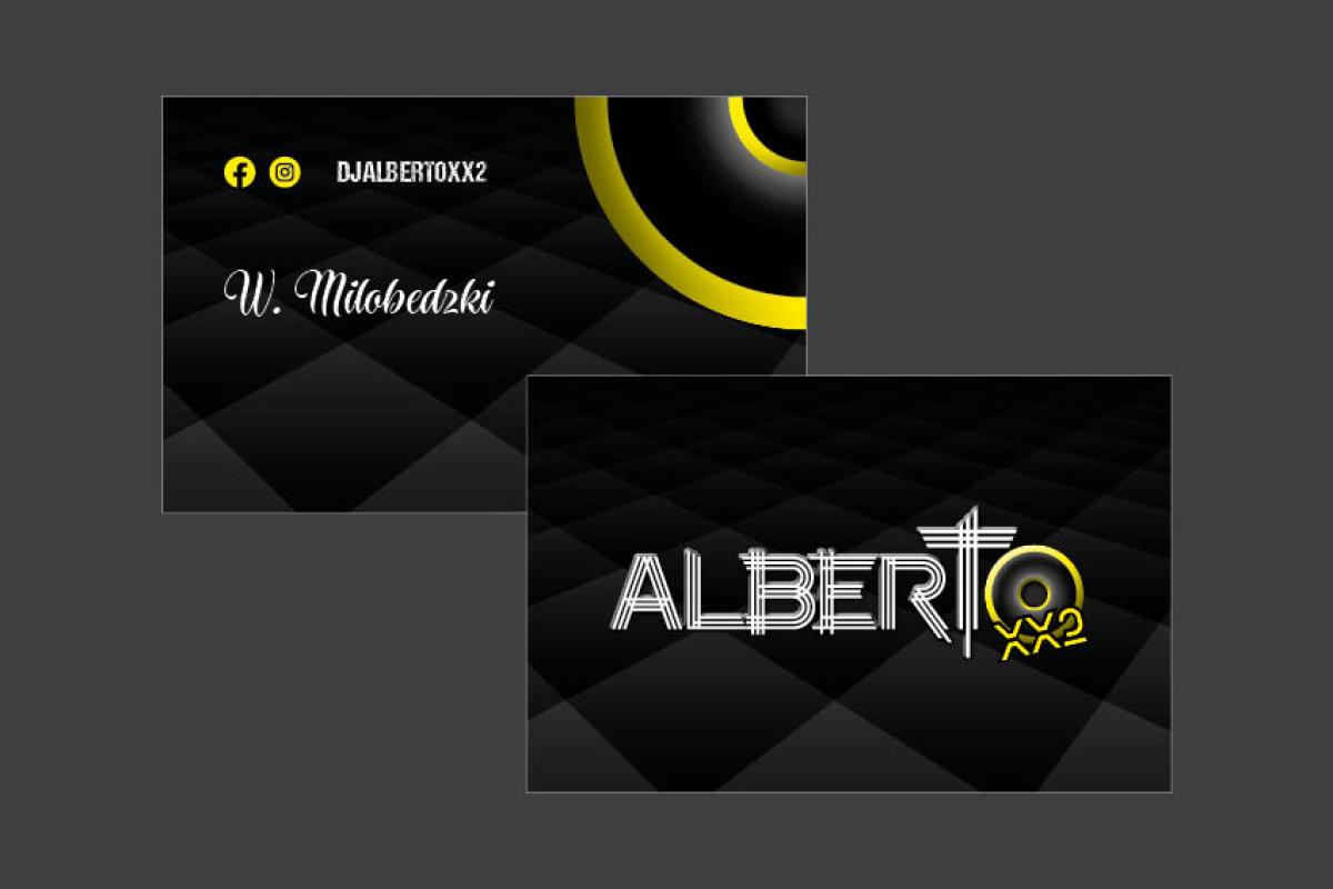Visitekaartje DJ Albertoxx2
